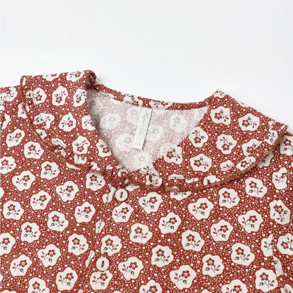 Ruffle Pajamas || Ruby Fleur Rylee + Cru - Picture 7 of 8